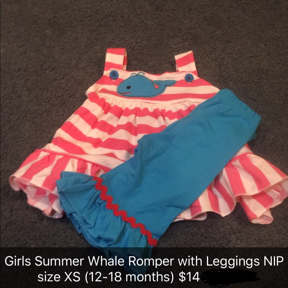 Girls Whale Summer Tunic 🐳